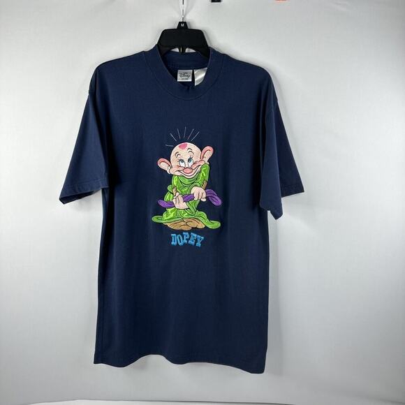 The Disney Store Other - Vintage The Disney Store Adult Large Dopey Short-Sleeve Embroidered Shirt